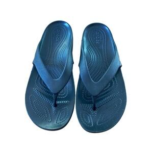Crocs "Kadee II" Croslite Foam FlipFlop Sandals, Black, Size 10, Women's, Casual